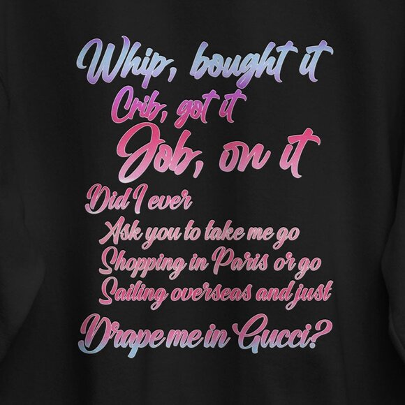 Summer Walker RB Over It Playing Games Lyrics Graphic 90s Tour Sweatshirt 166 - Picture 2 of 5